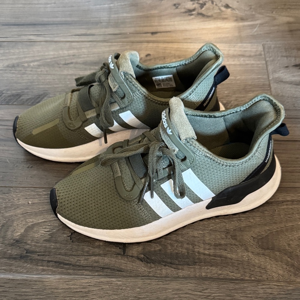 Adidas Olive Green Sneakers